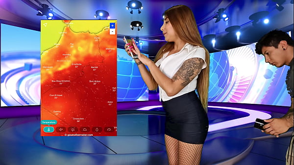 What the fuck!! Weather girl gets fucked by a fan live on air