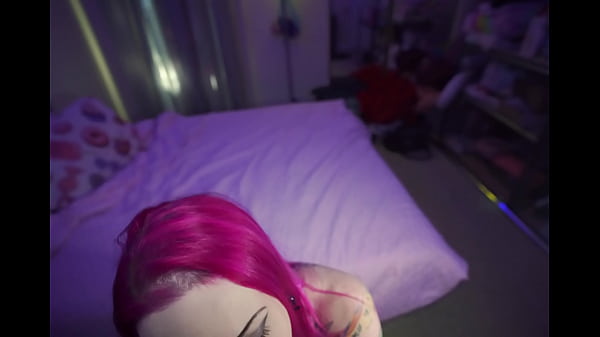 snake tongue girl Lady Lazarus licking on a big dick 4K (preview)