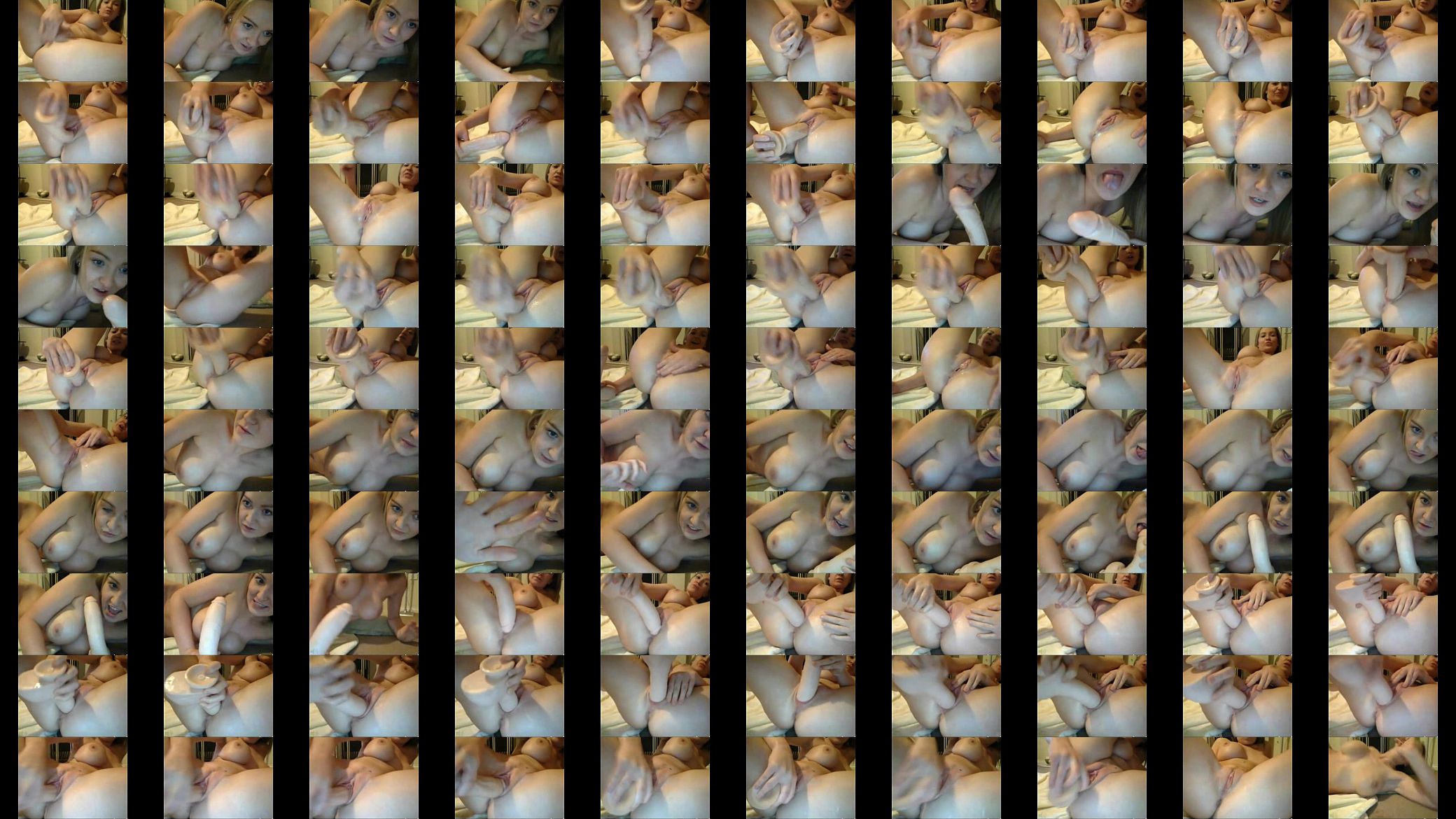Blonde masturbates on cam 预览图