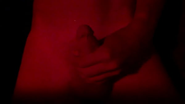 Twink heads to the cum dungeon for a solo sessi...