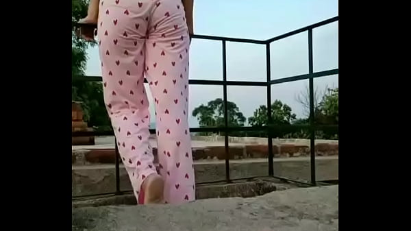 Indian Desi bhabhi outdoor fun