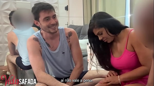 Encontro quente com mais um seguidor negro dota...