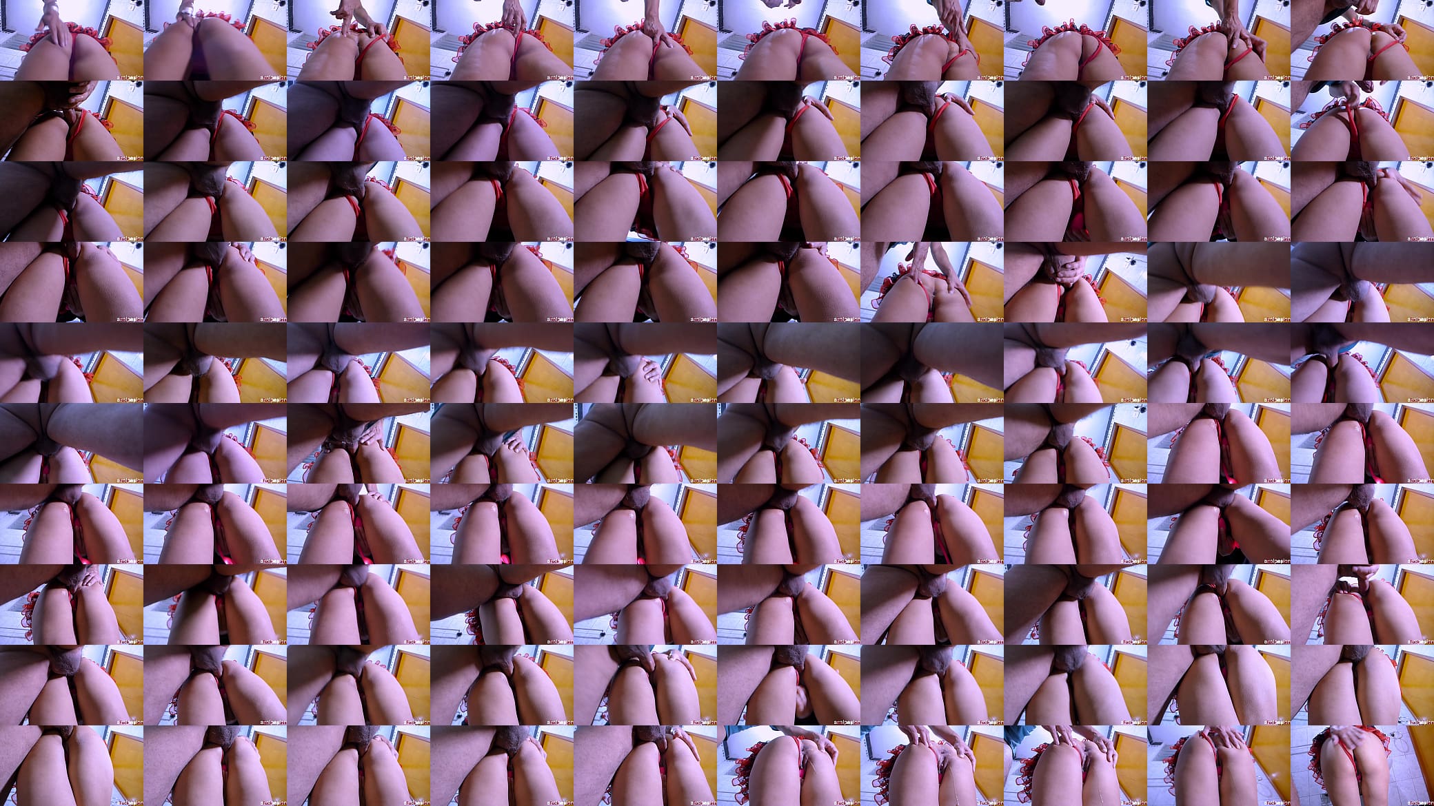 Horny husband cums in my tight ass and gapes my asshole 预览图