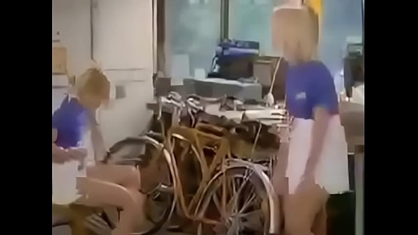 When a girl wants to masturbate right on the bike