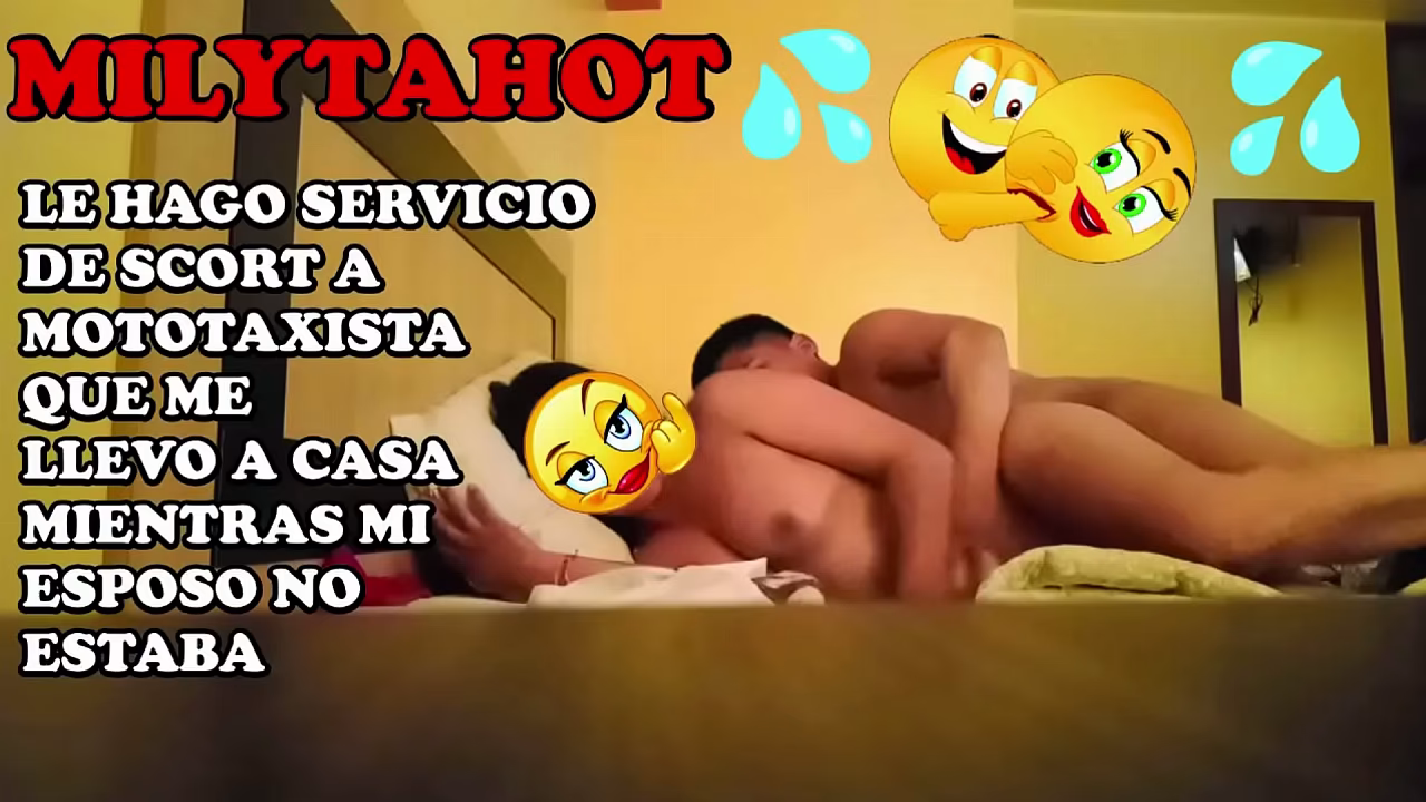 CACHO CON MOTOTAXISTA A ESCONDIDAS DE MI ESPOSO