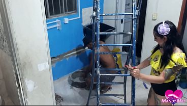Handyman BBC Fucking my Asshole