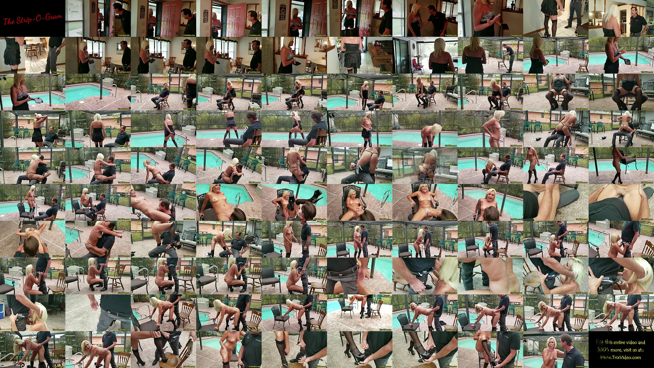 The Strip-O-Gram with Ms Paris Rose 预览图