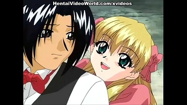 Hentai blonde teen in bed