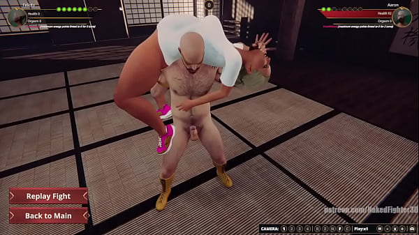  Felicity VS Aaron (Naked Fighter 3D)