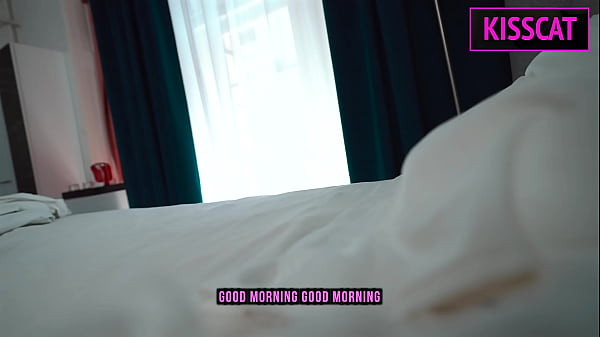 S1E5: Step mom back from party without panties and helps to cum Step son in share bed in hotel room