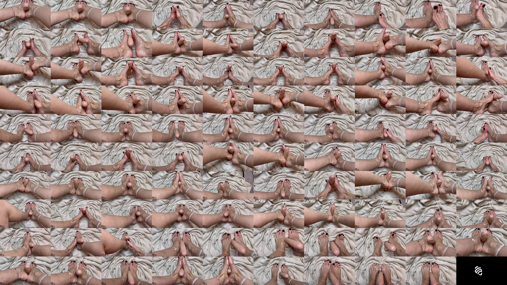 Foot job and cum on feet 预览图