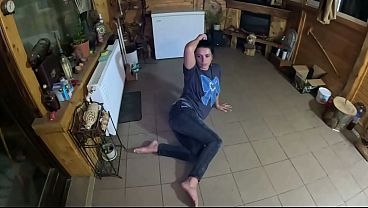 Tight Jeans Dance Slut Gagging Facefuck &amp; Cum on My Tangas 14 min