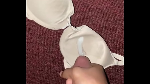 caught squirting a load on my step sister beautiful panties