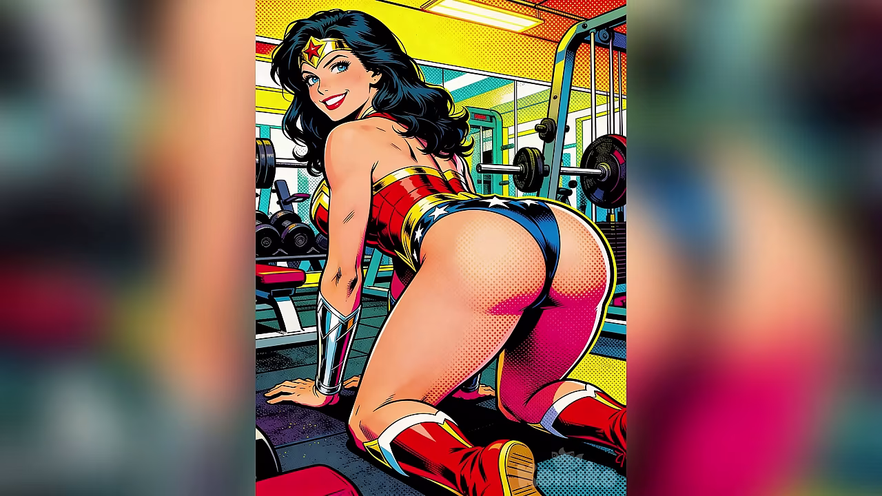 WONDER WOMAN BIG BUTT
