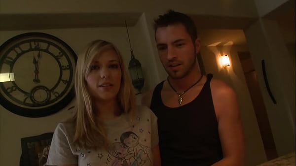18-Year-Old Blonde Nicole Ray Gets It On With Her Well Hung Boyfriend