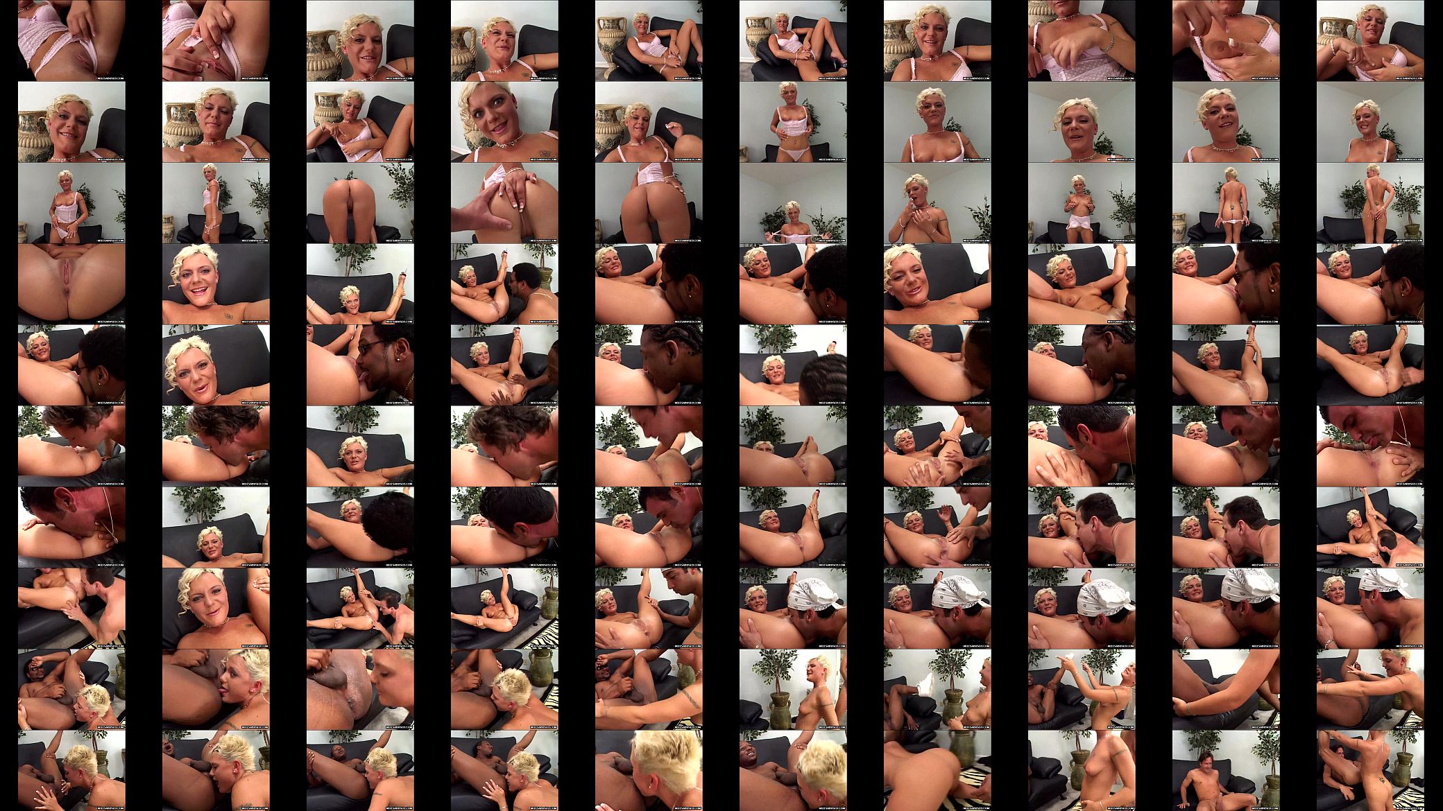 Blonde MILF babe gets her pussy licked 预览图