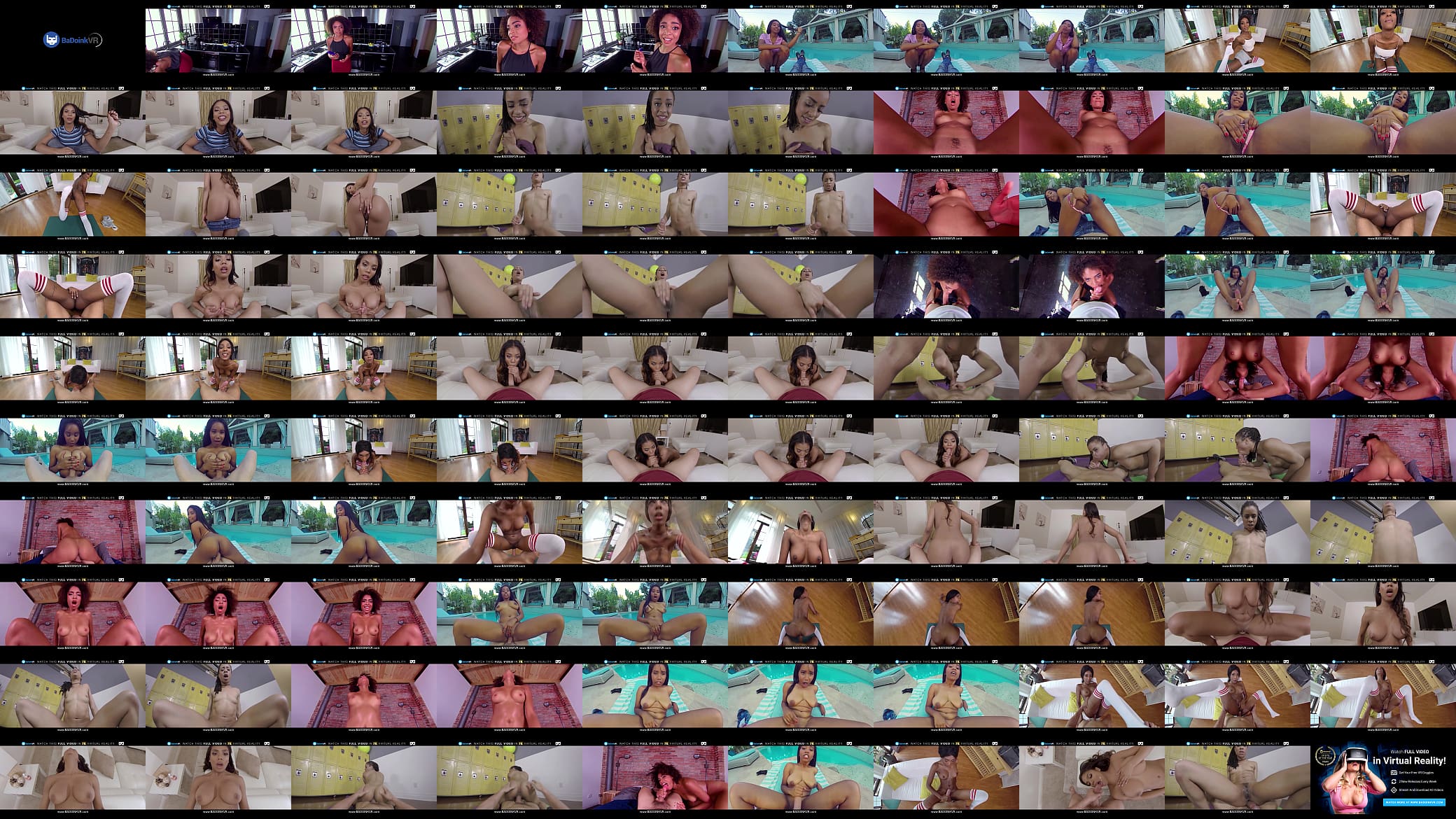 Black Babes VR Porn Compilation 预览图
