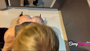Fucking this beautiful and very hot blonde.