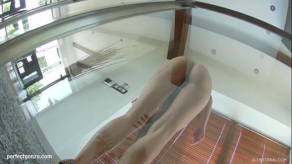 All Internal presents April Blue in a hot gonzo creampie scene