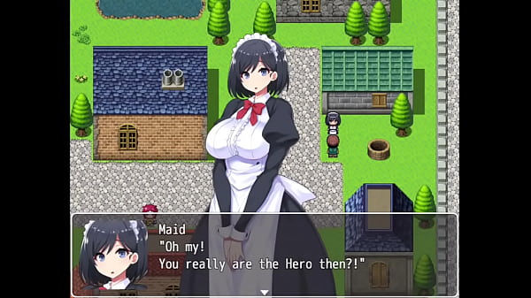 Download Video - Fodendo no bar com uma gar&ccedil;onete na frente do pai dela - Geezer Hero RPG - Parte 2