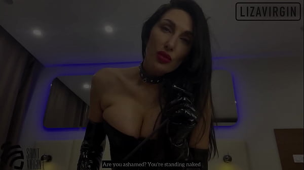 Mistress Humiliates Slave. POV