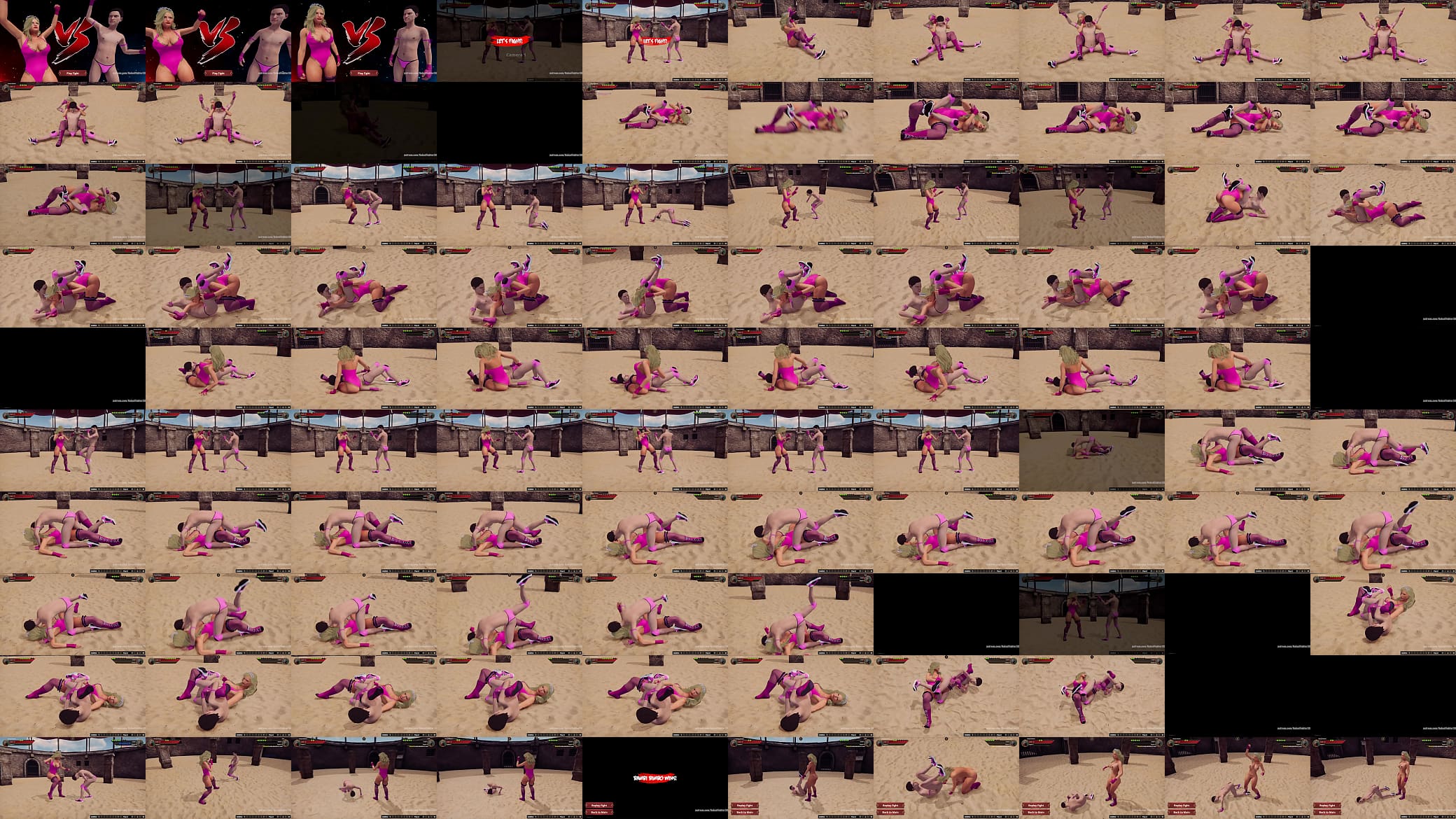 Bambi Bimbo VS Rok (Naked Fighter 3D) 预览图