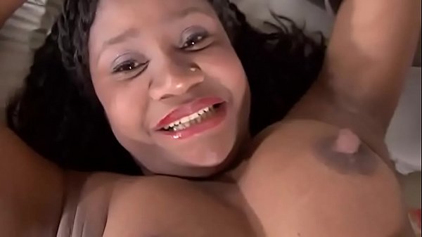Black brazilian milf slammed by a white young boy!