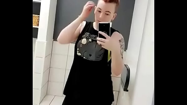 Redhead Hottie Strips Post-Workout and Cums All Over the Bathroom Sink