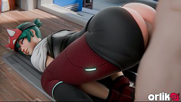 Hot Kiriko - Catching Thieves 3D Overwatch Porn Animation