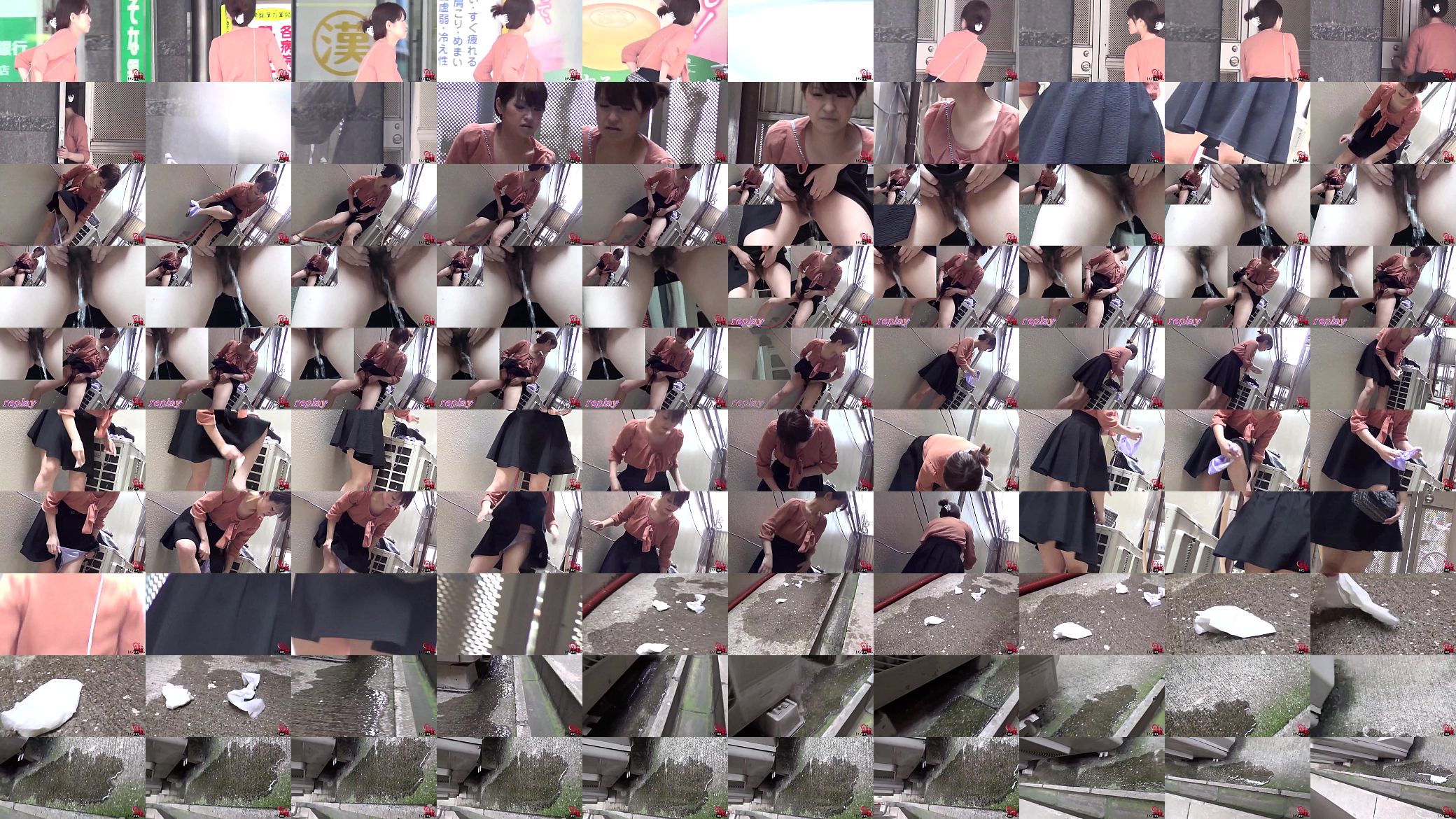 Desperate Japanese Pissing in Public 预览图