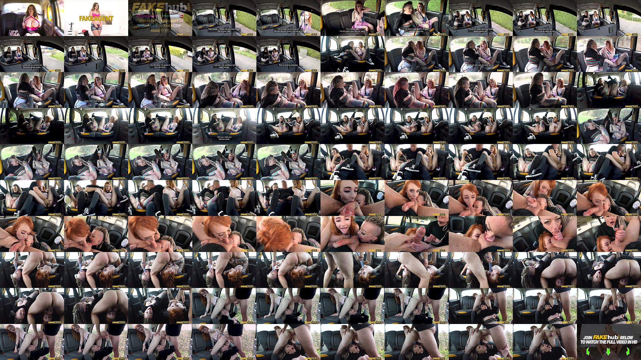 Fake Taxi Extreme hardcore taxi threesome fuckfest 预览图