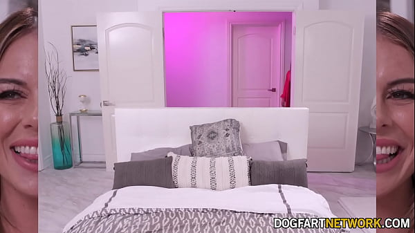 Horny Blonde Summer Vixen Gets Anal Training With A Huge Black Dick