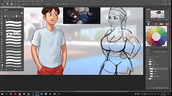 Stream | Picarto | DarkCookie - Summertime Saga (2021.04.21 A) 2 h 11 min