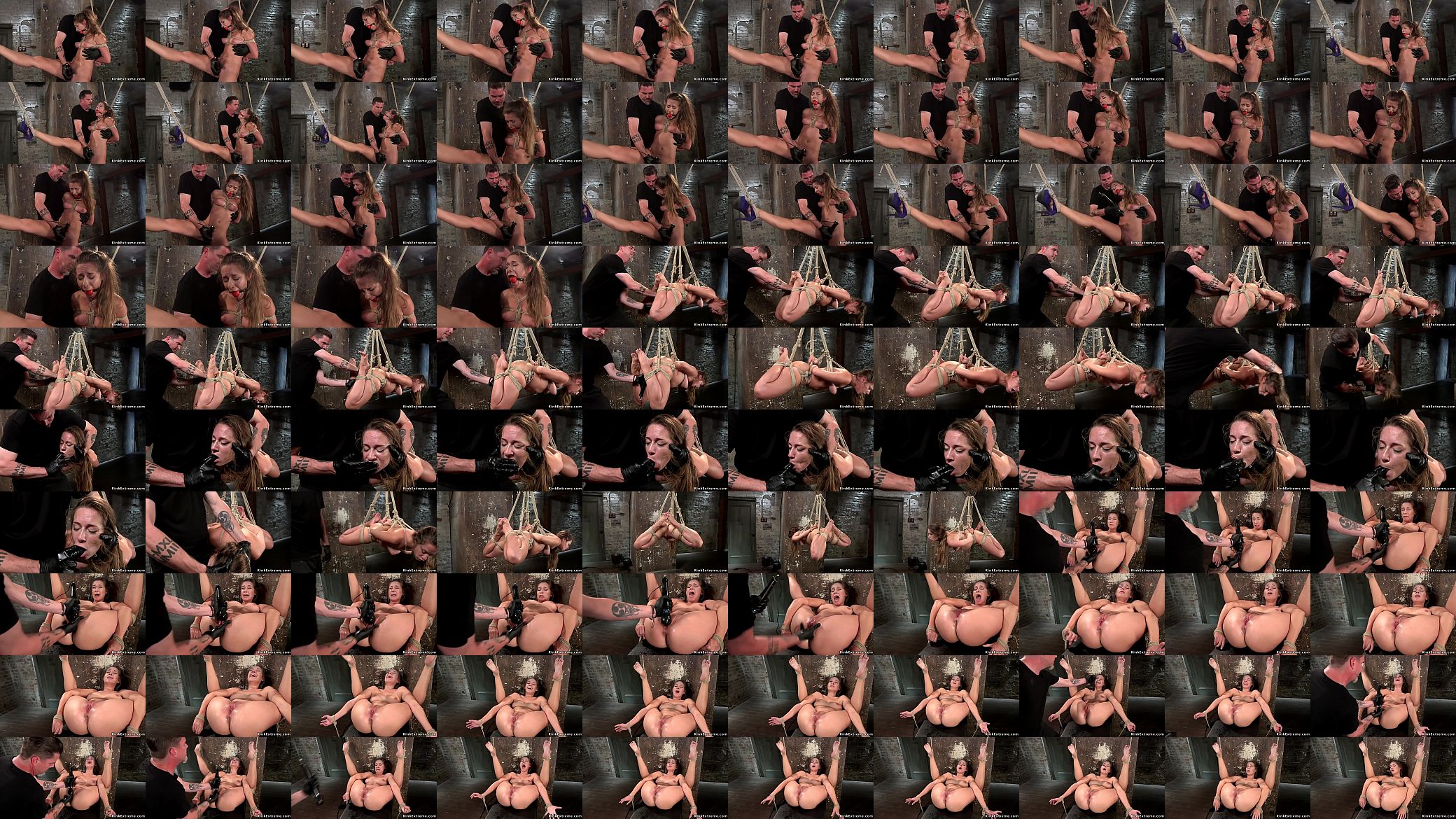 Master makes slave squrting in hogtie 预览图