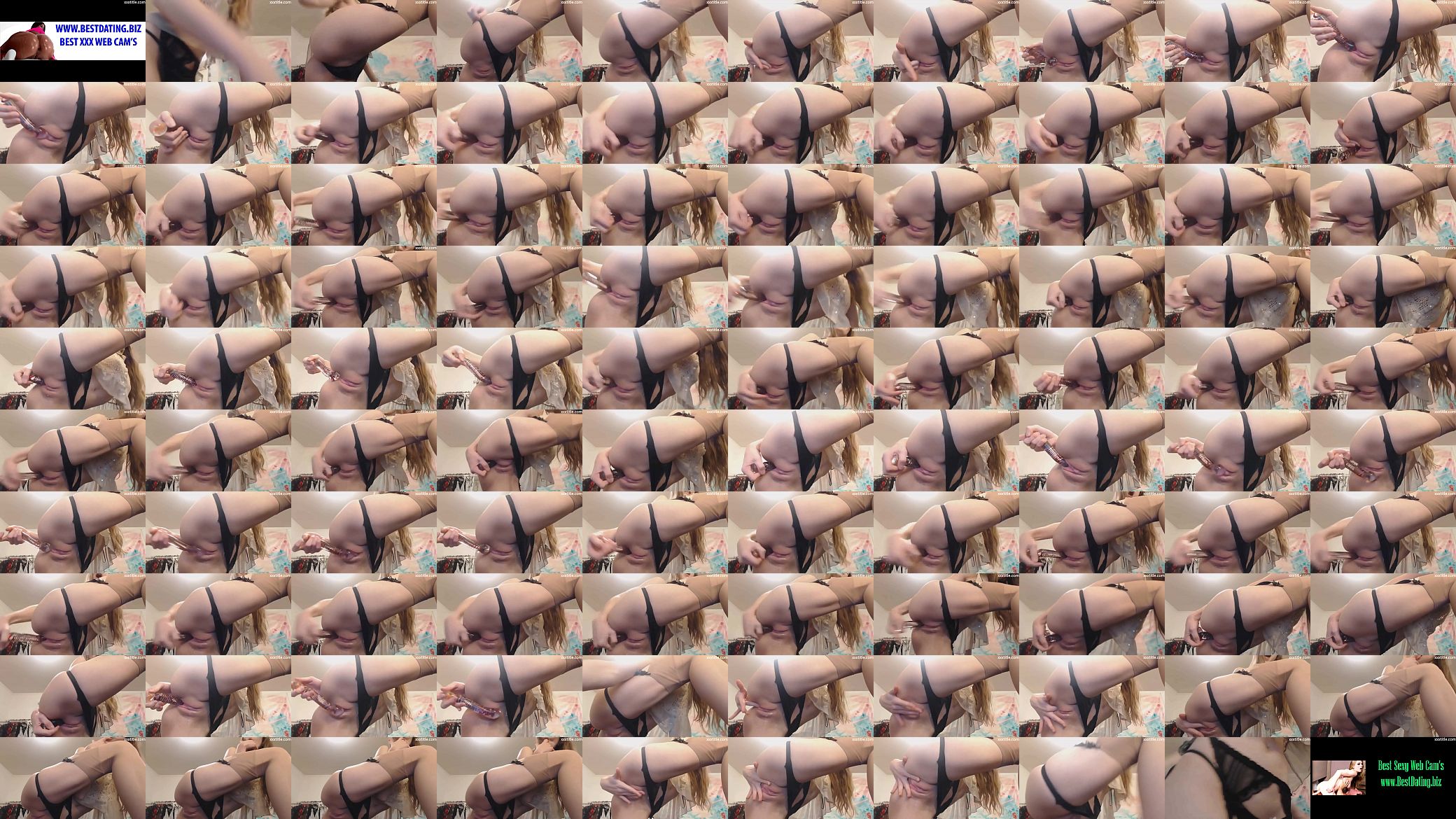 Teen Anna K stuffs her asshole 预览图