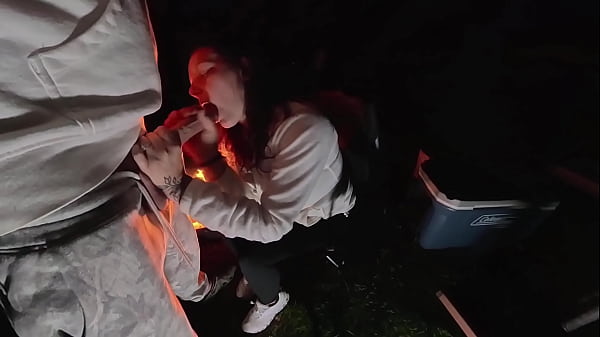Wife Sneaky Public Campsite Sex