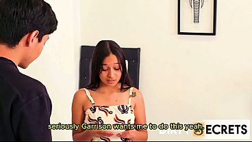 INSATIABLE STEPSISTER, SHE LIKES IT HARD IN THE ASS WITH CUM INSIDE