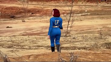 BEAUTIFUL Redhead GIRL FROM FUTURE  of Shelter 33 Rough Fucks with Stranger [AI]