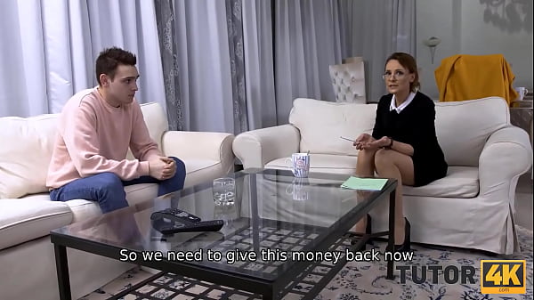 Download Video - TUTOR4K&period; Instead of geometry lesson guy fucks tutor who is debtors mom