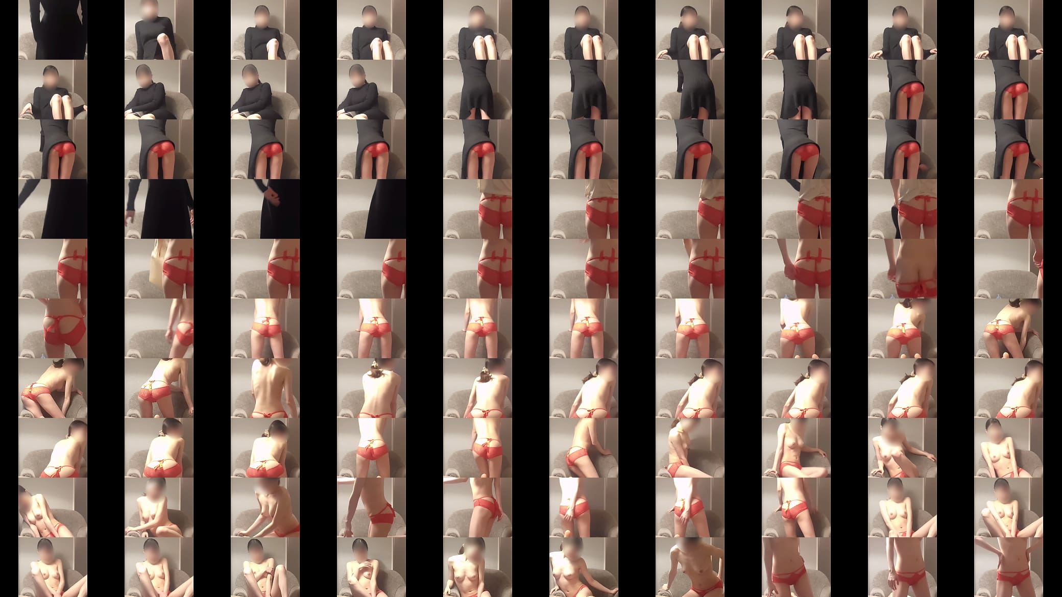 Shooting Japanese slender wearing red sexy shorts 预览图