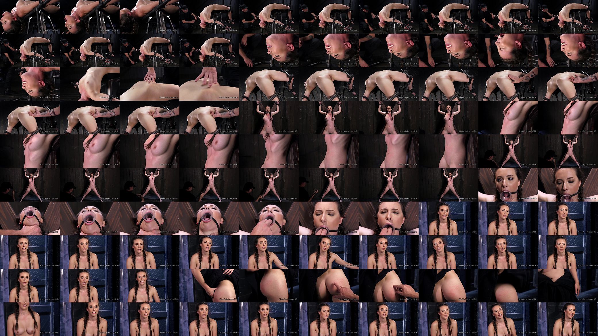 Babe in back arched device bondage 预览图