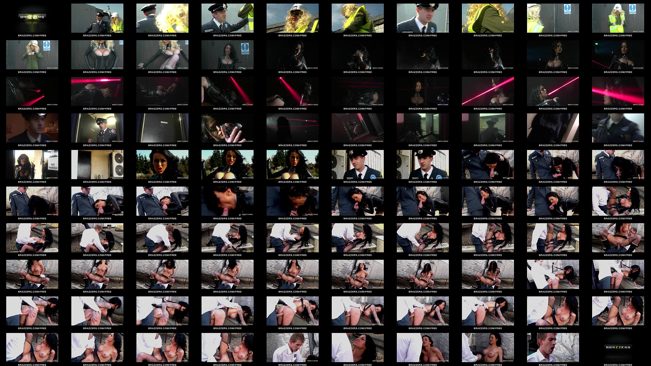 Sexy brunette British spy Stacey Lacey is caught &amp; fucked by cop 预览图
