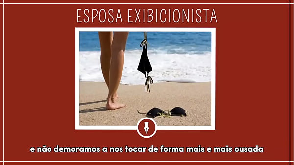 ESPOSA METEU NA PRAIA - Contos Libertinos