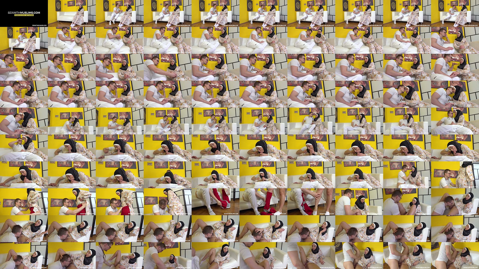 The doctor needs to taste a hairy Arab pussy 预览图