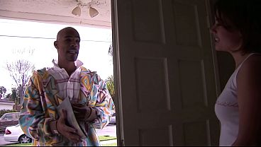 White chick likes big black cock in pussy and mouth in hot couch couple sex