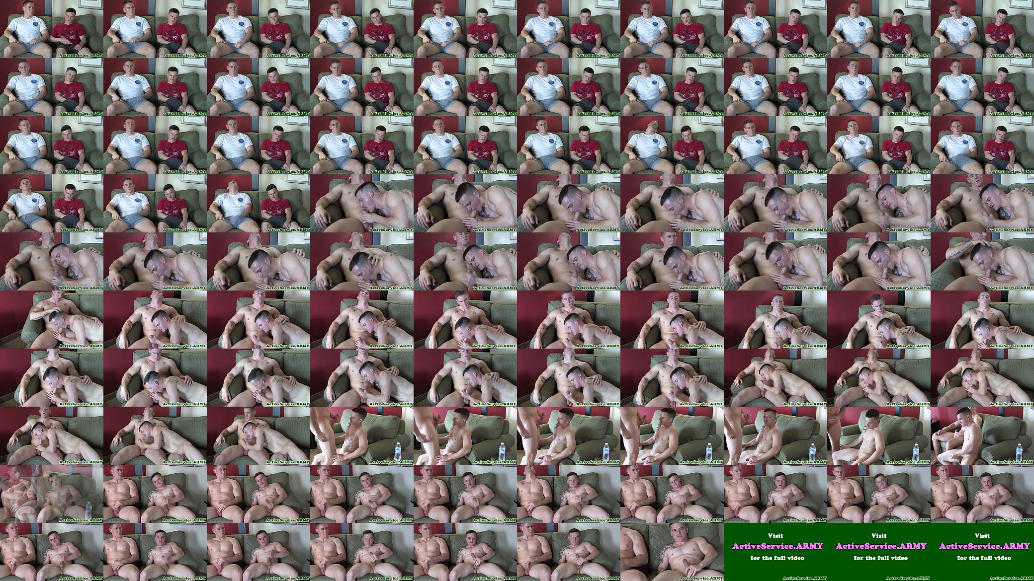 Buff military amateur jerking and cocksucking 预览图