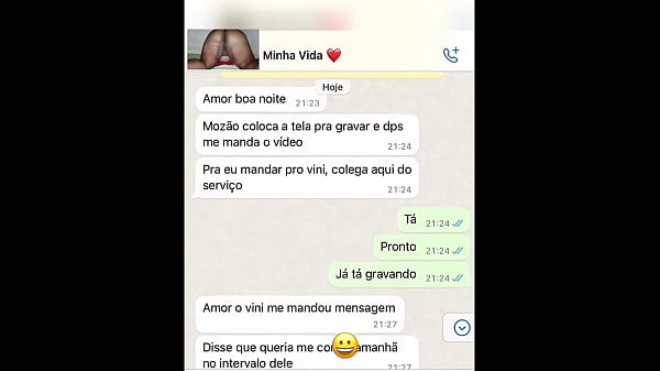 Esposa crente dando o cu pro colega de trabalho