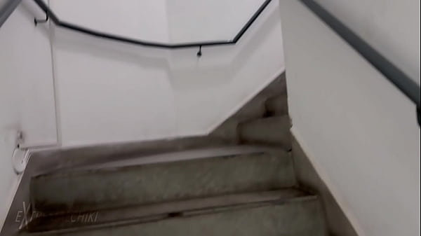 Waiting for a young garbage collector naked