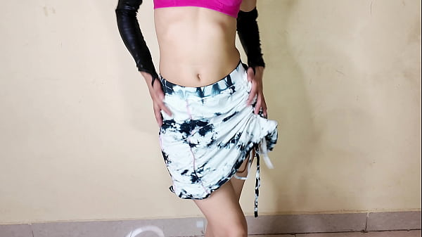 Cute But horny girl blowing dick like candle and missionary creampie.