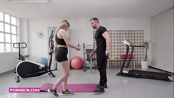 hardcore amateur blonde latina busty big boobs and big ass, rough sex with her muscled big cock personal trainer